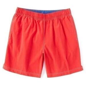 Roundtree & Yorke Red 7" Inseam Swim Trunks - Size XL  NWT
